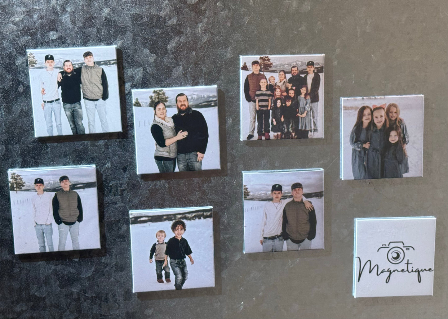 8 Pack Custom Magnets